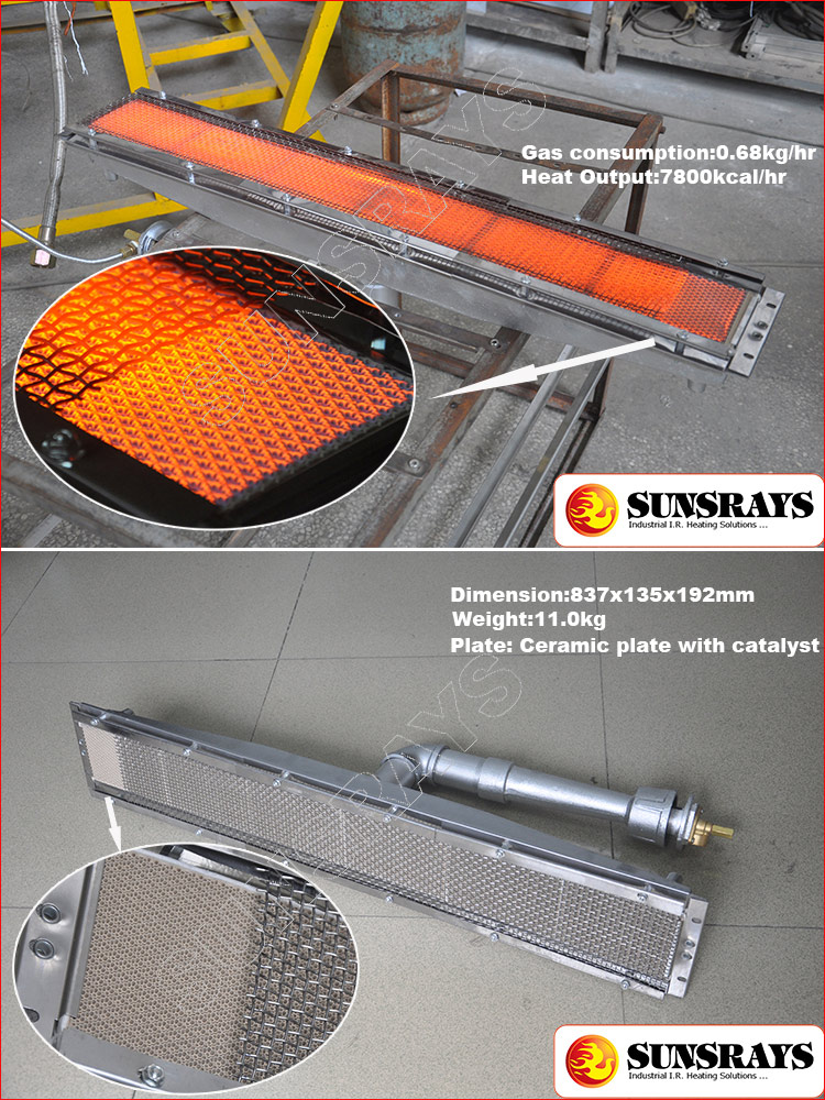 Baking Oven Gas Industrial Burners