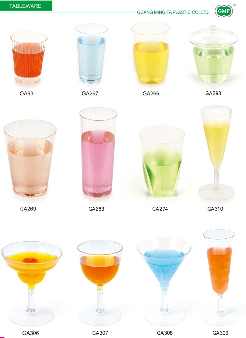 Plastic Cup Disposable Tumbler 7 Oz Tableware