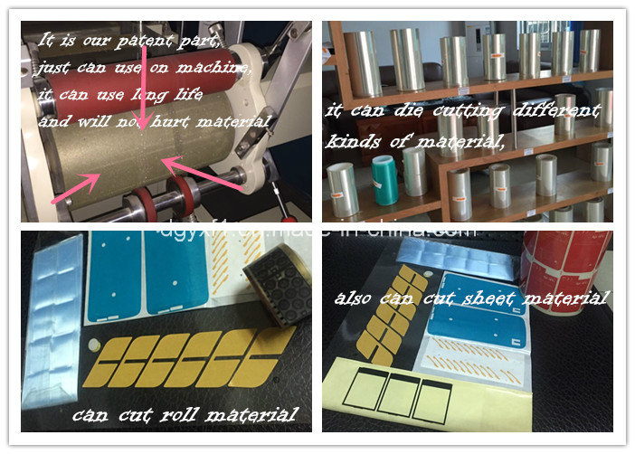 Automatic Cylinder Press Film Paper Cutter Machine