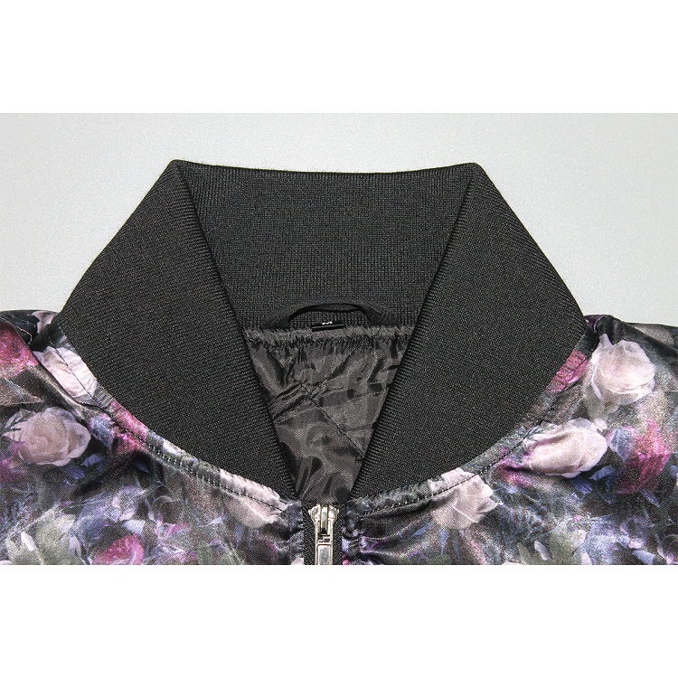 Wholesale Winter Colorful Flower Fleece Jackets for Men with Zipper