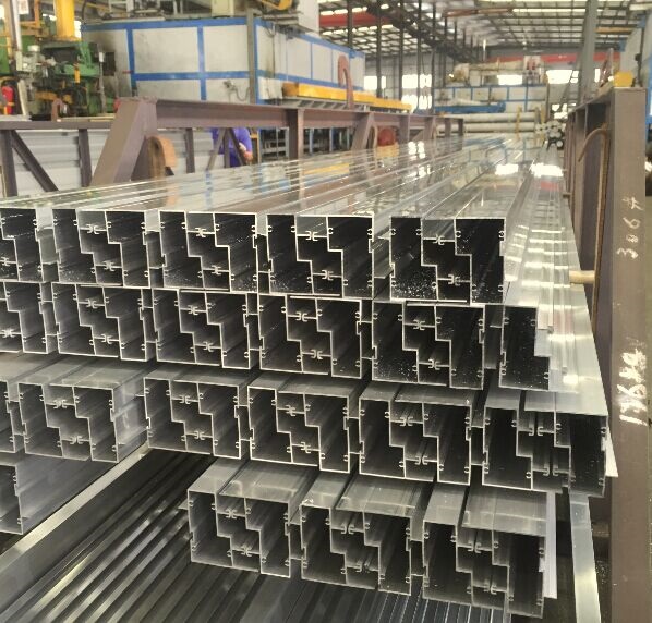 Series Aluminum Extrusion Extruded Aluminium Profile Construction Material