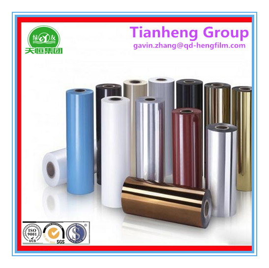 Colorful PVC Rigid Film Roll for Pharmaceutical Packing, Plastic PVC Film