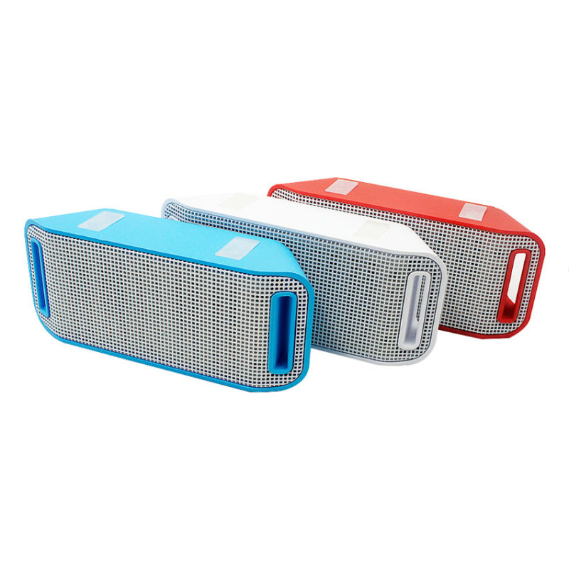 Cheap Music Mini Bluetooth Speakers with FM Radio, LED Dancing Lights, TF Card Support