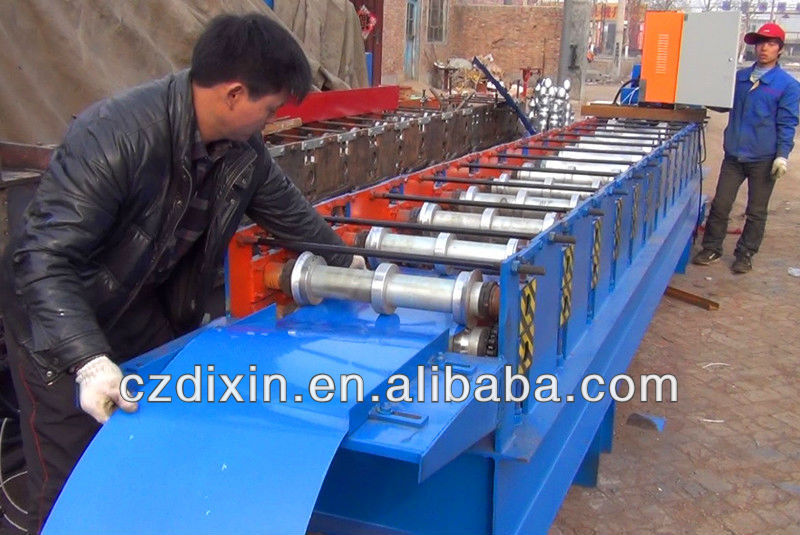 Metal Roof Ridge Cap Roll Forming Machine