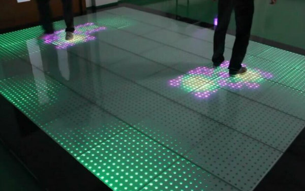 DMX512 Portable RGB Animation Digital LED Dance Floor for Sale