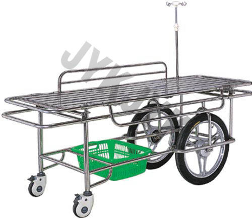 Plastic Bed Base Stretcher Cart with Four Castors