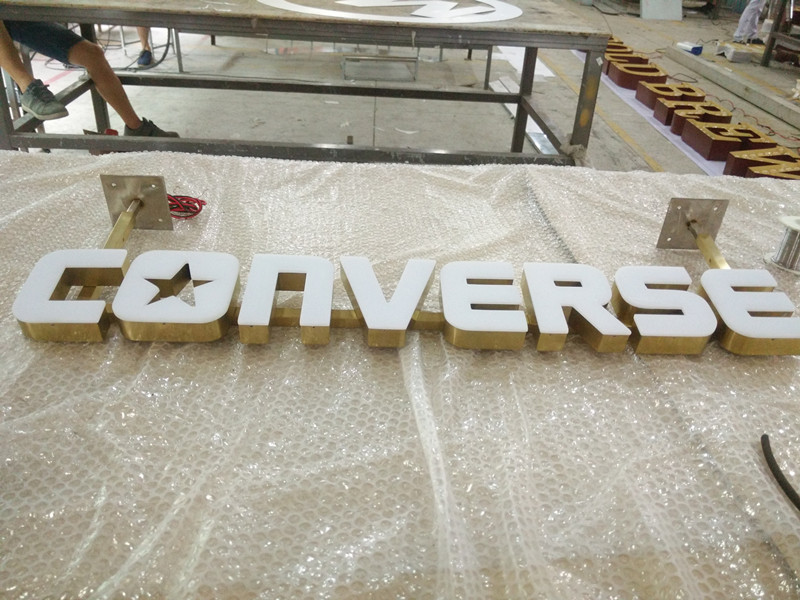 Laser Cut Polished Brushed Stainless Steel Oxidated Aluminum Metal Letters