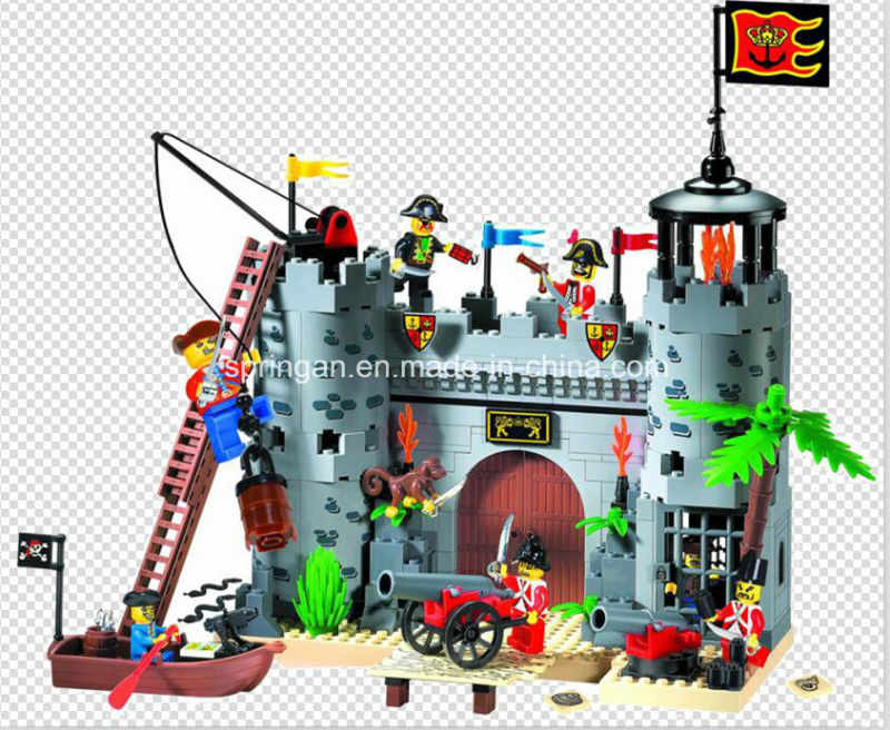 Pirates Series Designer Fort Rob Barrack 366PCS Block Toys