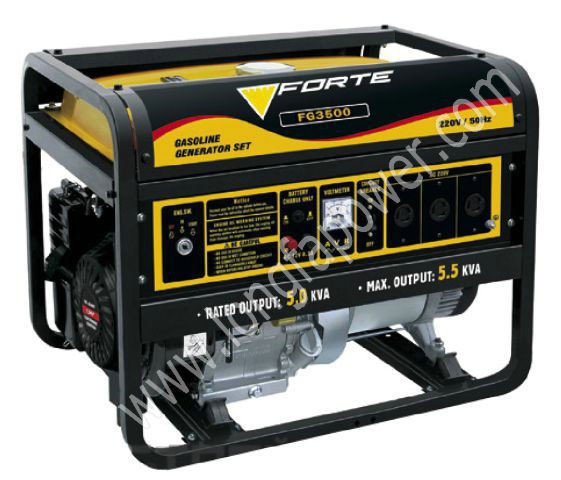 CE 5.5kVA Forte Electric Start Gasoline Generator