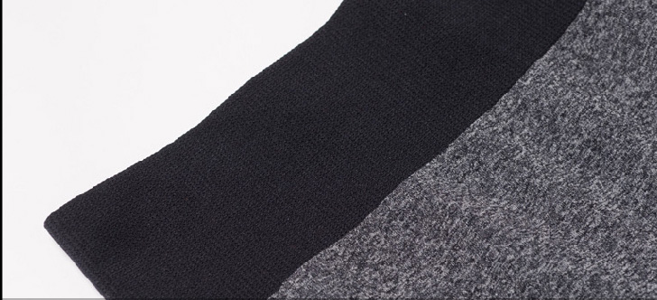 Black Blend Grey 95% Polyester 5% Spandex fitness Pants