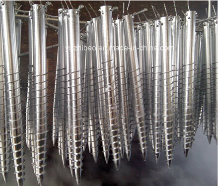 High DIP Galvanized Spiral Screw, Helix Ground Screw