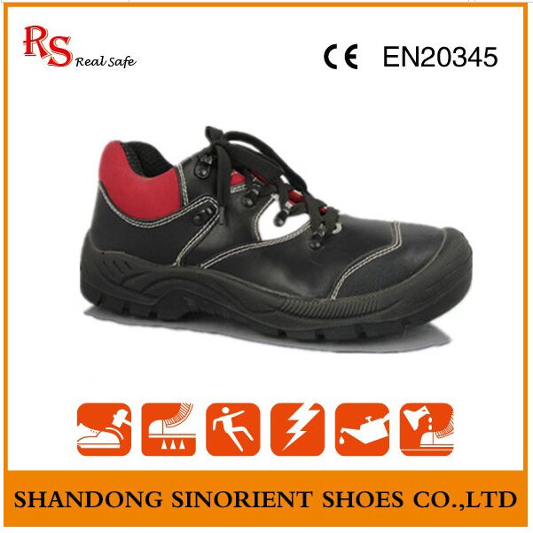 British Style Safety Shoes for Workers, Fashionable Safety Boots for Women RS018