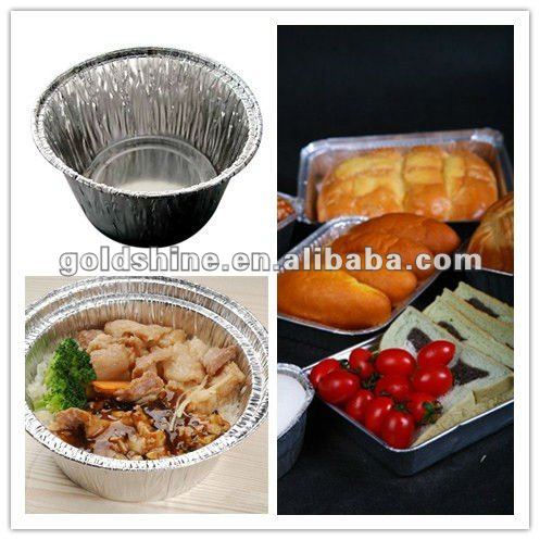 Popular Disposable Round Aluminium Foil Trays for Pizza