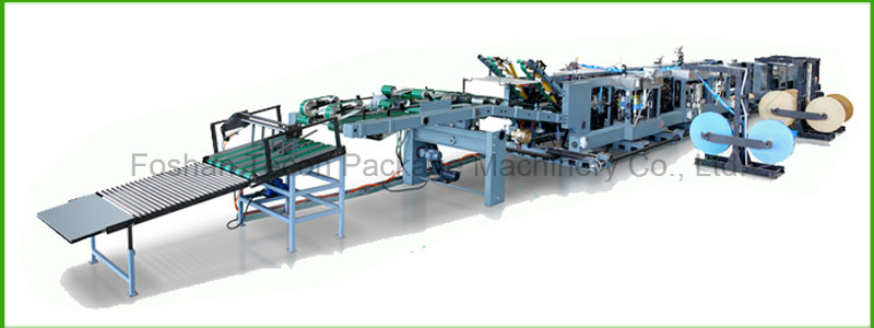 Automatic Multi-Wall Valve Paper Sack Tube Froming Machine