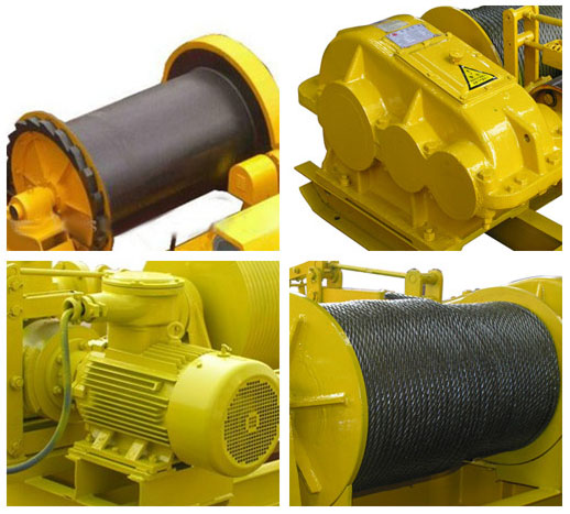 Industry Application Jk and Jm Type Winch for Sale