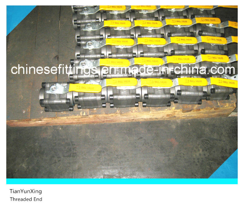 Handle Lever Operator A105n Forged Steel Female Threaded Ball Valve