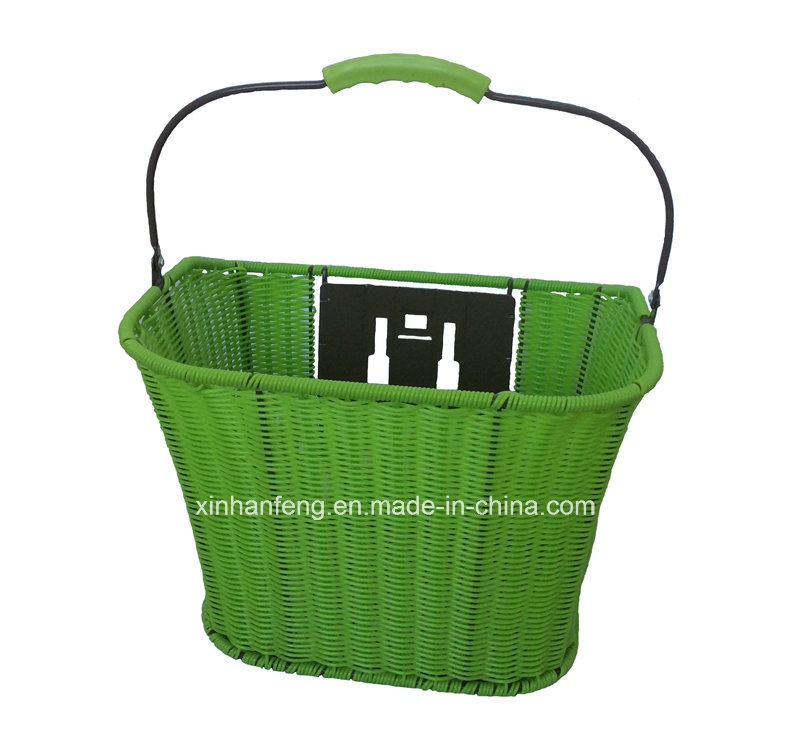 High Quality Hot Sale Rattan Bicycle Basket for Bike (HBG-145)