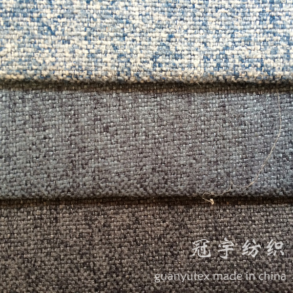 Linen-Looks 100% Polyester Home Textile Sofa Fabrics