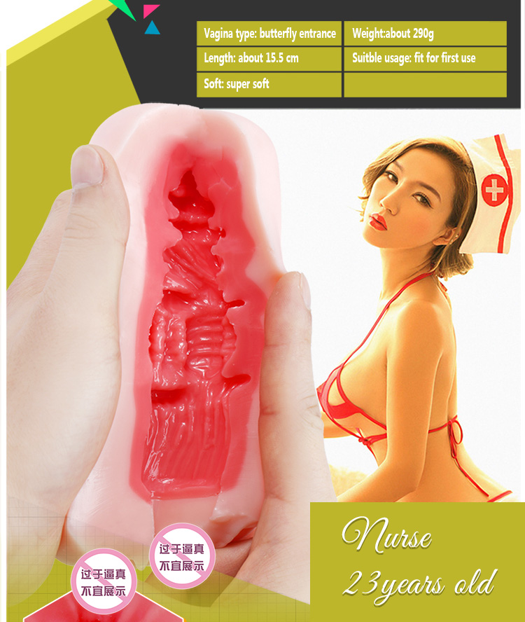 Best Seller Artificial Silicone Vagina for Men Masturbation Ij-S10054