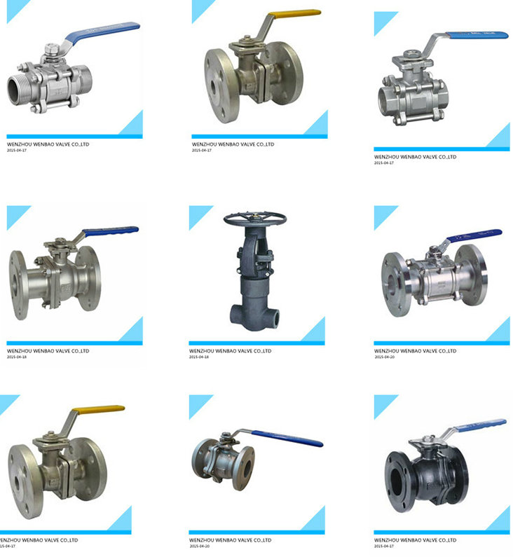 Guang Type Monoblock Reduced Port Stainless Steel Ball Valve