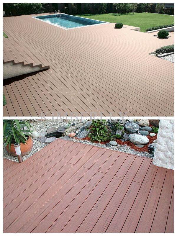 Solid Wood Plastic Composite Decking Manufacturer Price WPC Decking Laminate Flooring