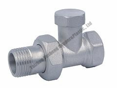 Nickel-Plating Male Brass Radiator Valve (YS5005)