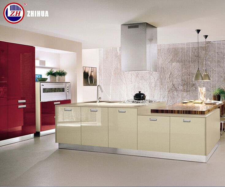 Glossy Anti Scartch Kitchen Cupboard (customized)