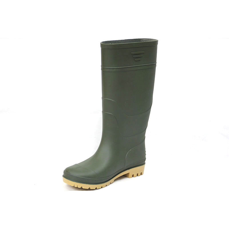 Rain Boots (Green upper/Yellow Sole)