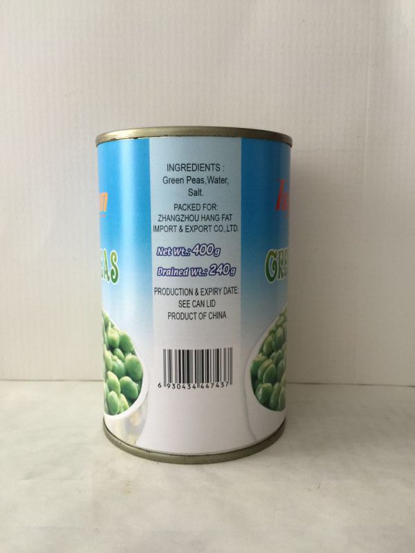 Vegetable, Canned Green Pea with Best Price