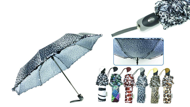 Compact Open&Close Printing Skirt Umbrella