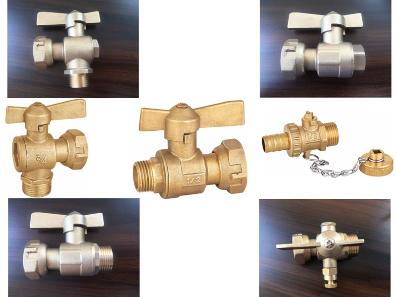 Brass Water Meter Lead Valve (a. 8008)