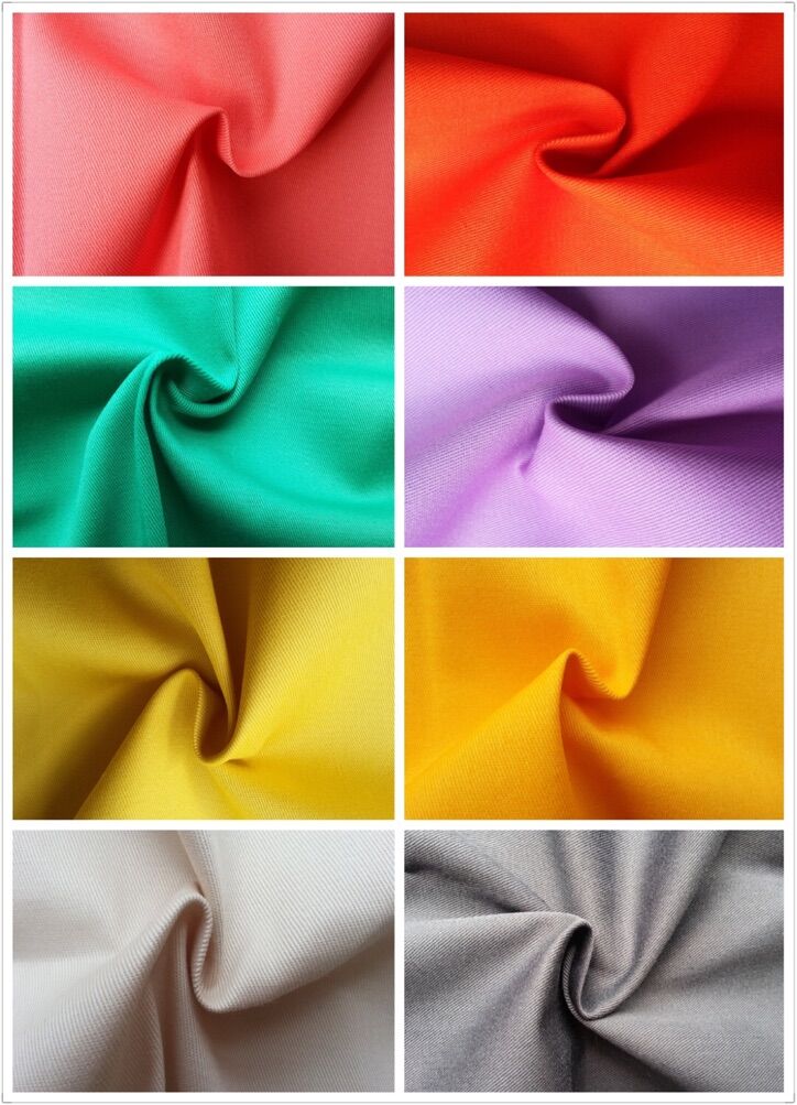 100%Cotton Twill Fabric 16X12 Uniform Fabric