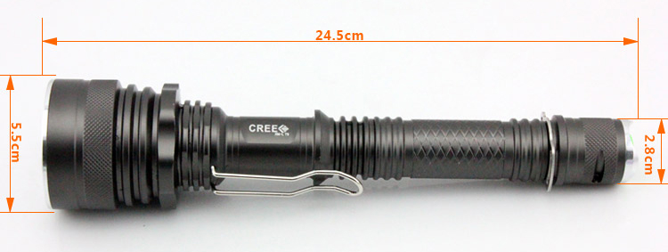 1, 800lumens Sst-50 LED Flashlight