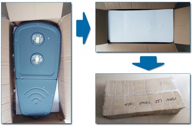 100W LED Solar Outdoor Street Light with Ce RoHS IP65 Waterproof