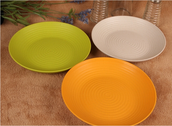 Bamboo Fiber Biodegradable Large Plate (BC-P1014)