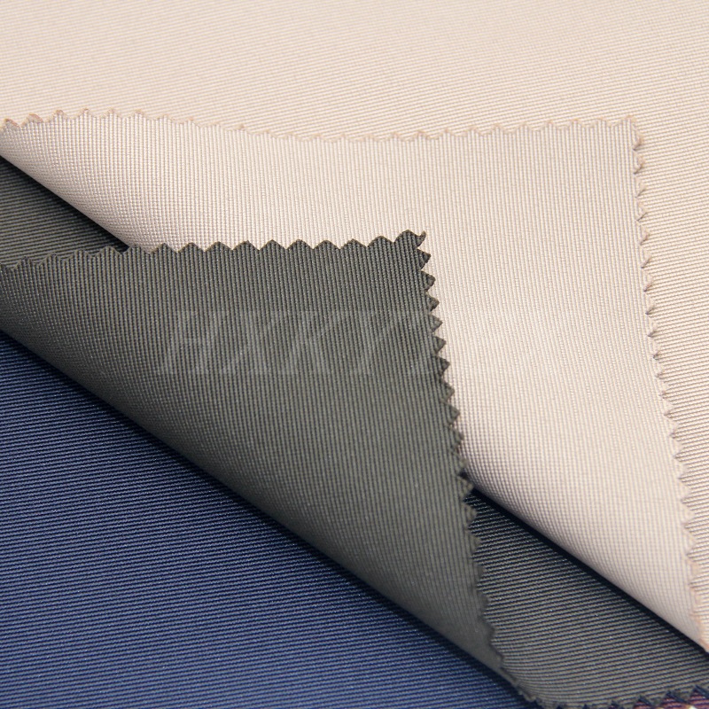 T400 Fiber Stripe with Stretch Polyester Fabric for Jacket