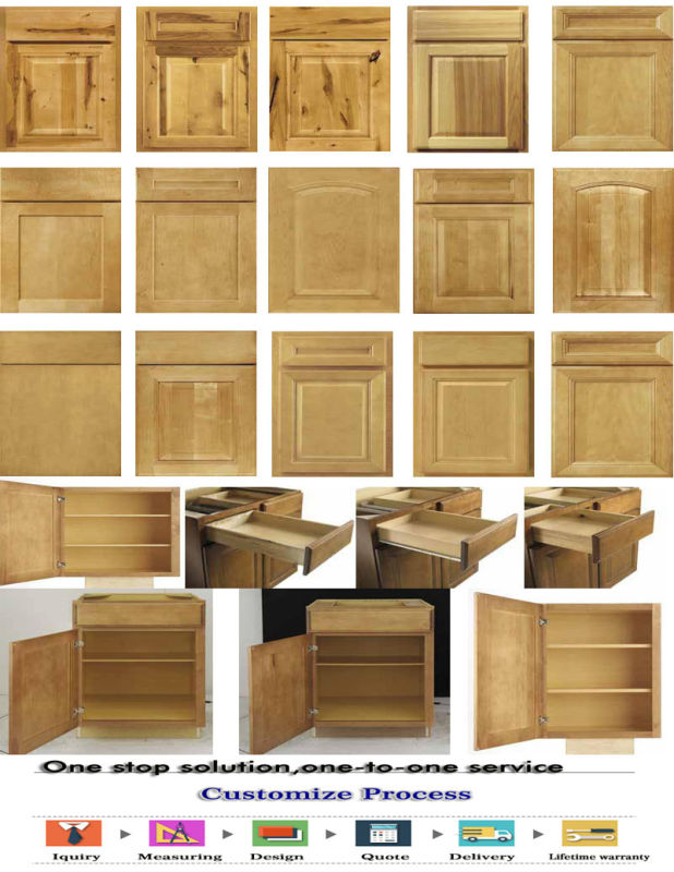 New Idea Solid MDF PVC Kitchen Cabinets