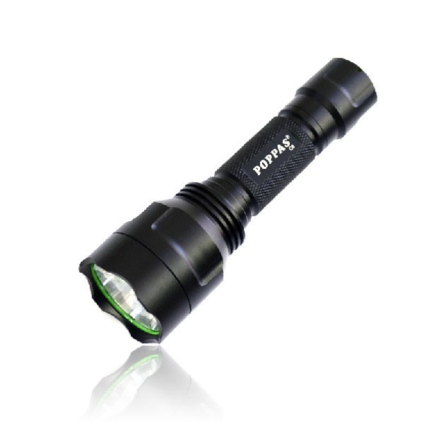 C8 500lumens Rechargeable Xml T6 High Lumen Tactical Flashlight