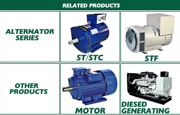 ST STC series dynamo alternator prices 5kVA