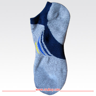 100% Cotton Ankle Terry Sport Sock (UBUY-078)