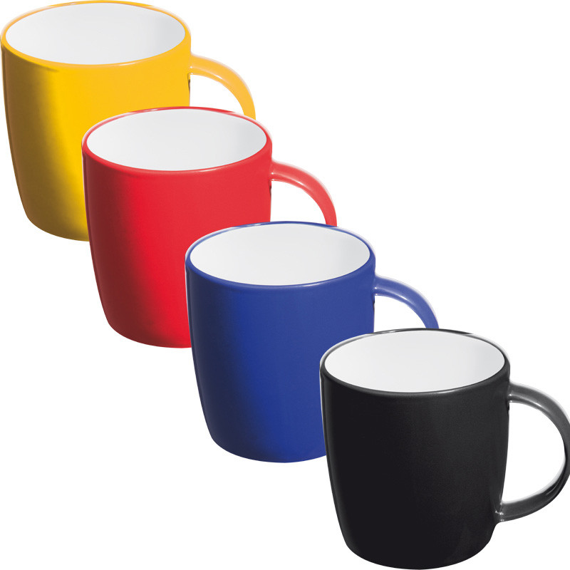 Factory Wholesale Customize Porcelain Coffee Mug with Decoration Firing Logo