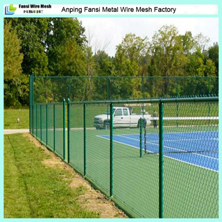 50X50mm Mesh Opening Hot DIP Galvanized Chain Link Fencing