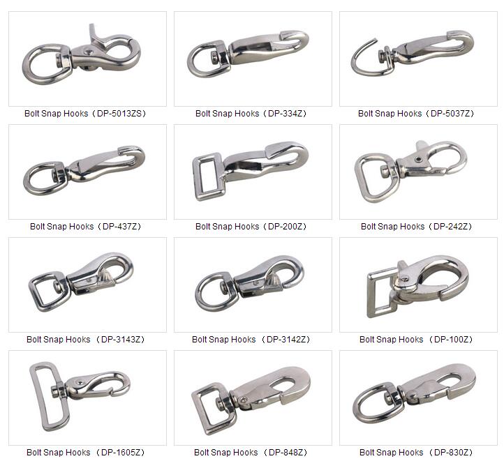 Professional Die Cast Zinc Alloy Snap Hooks Dp-5025zn