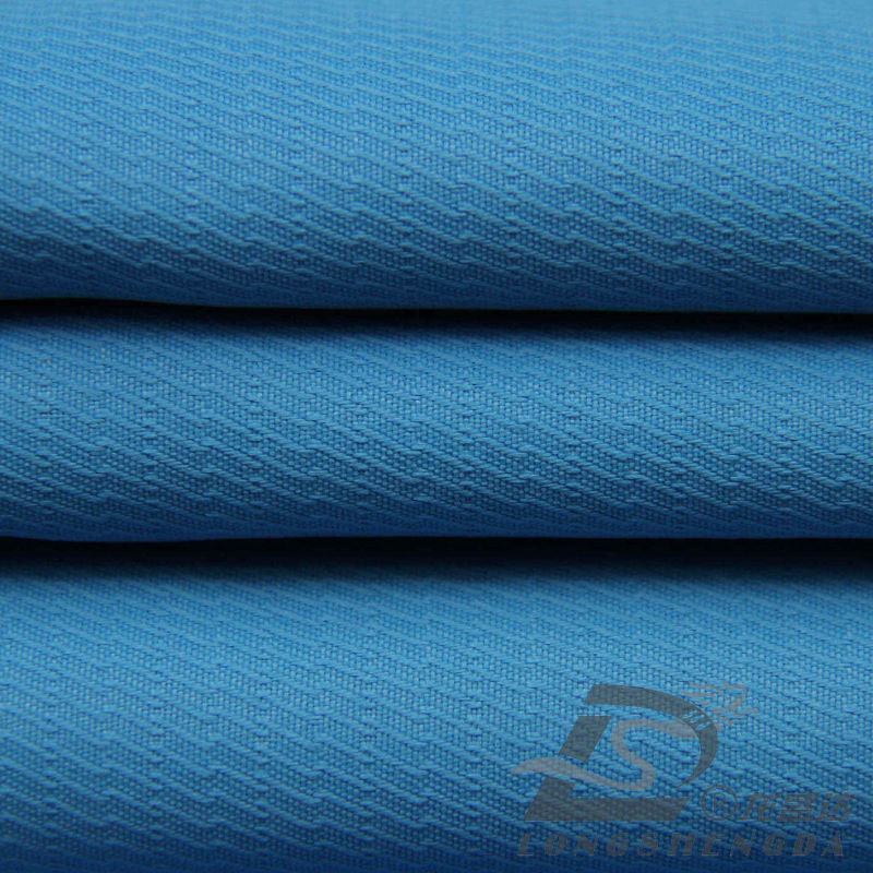 Water & Wind-Resistant Outdoor Sportswear Down Jacket Woven Jacquard 100% Polyester Pongee Fabric (E062)