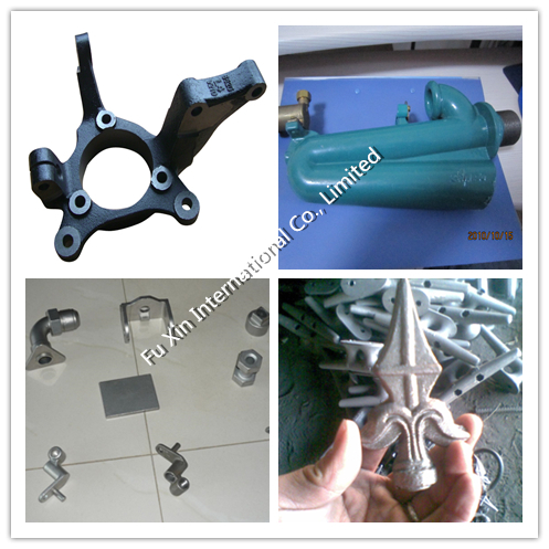 Precoated Sand Cast Steel Casting Parts