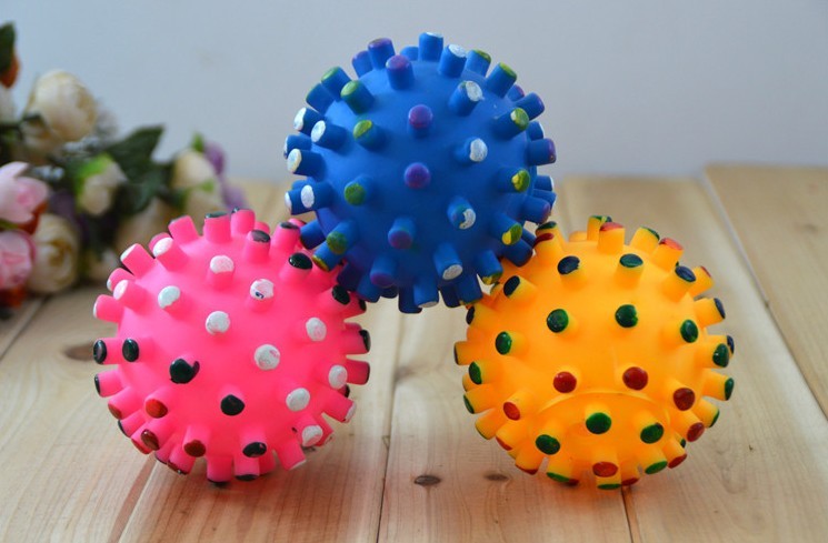 Vinyl Leaking Food Ball Pet Dog Toy