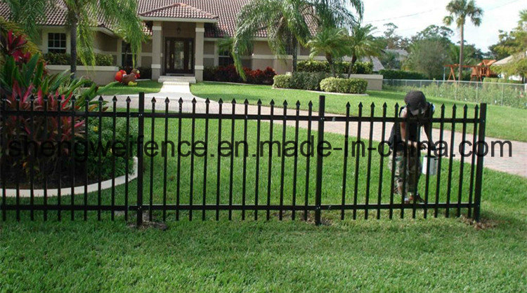 Security Steel Tubular Garden Fencing and Gates