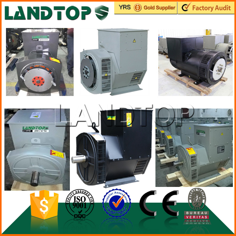 LANDTOP Brushless AC stamford 350kw brushless alternator