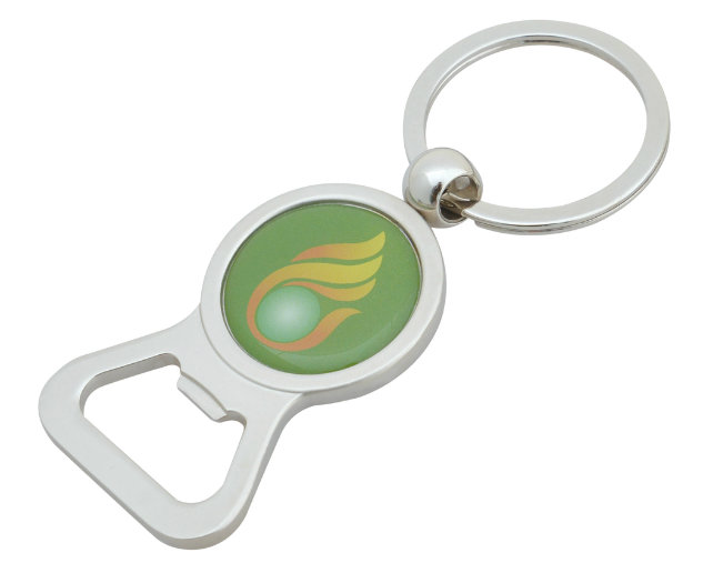 Plastic Badge Reel Keychain with Logos (GZHY-KA-024)