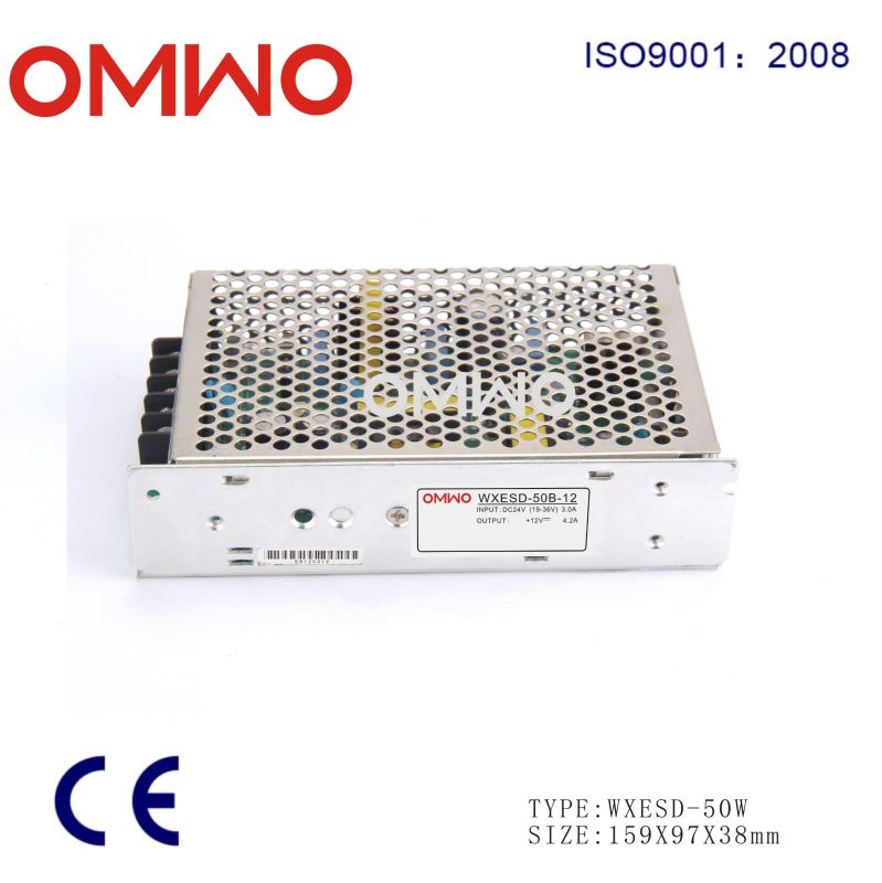 50W Power Supply 48VDC to 24VDC Converter